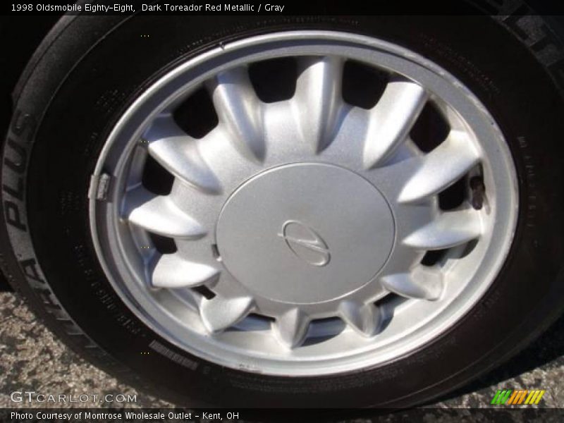 Dark Toreador Red Metallic / Gray 1998 Oldsmobile Eighty-Eight