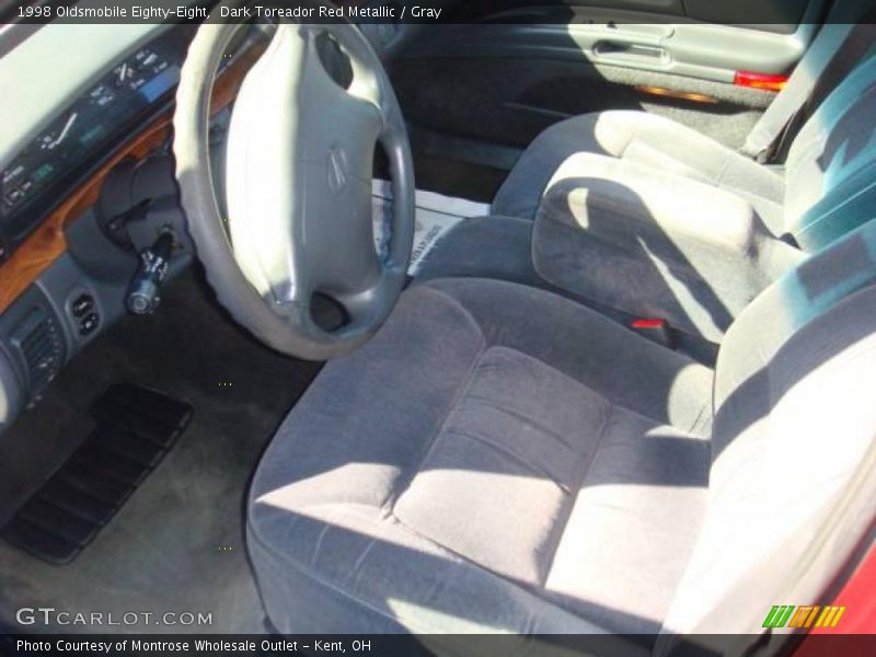 Dark Toreador Red Metallic / Gray 1998 Oldsmobile Eighty-Eight