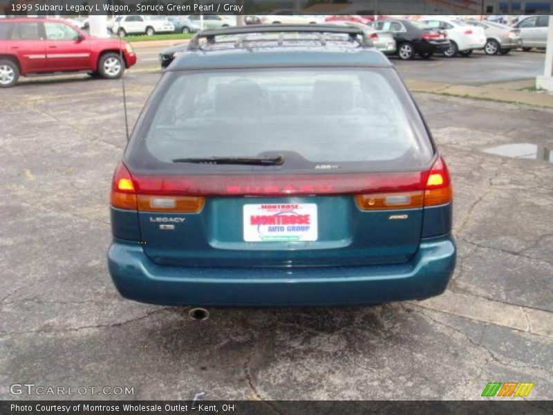 Spruce Green Pearl / Gray 1999 Subaru Legacy L Wagon