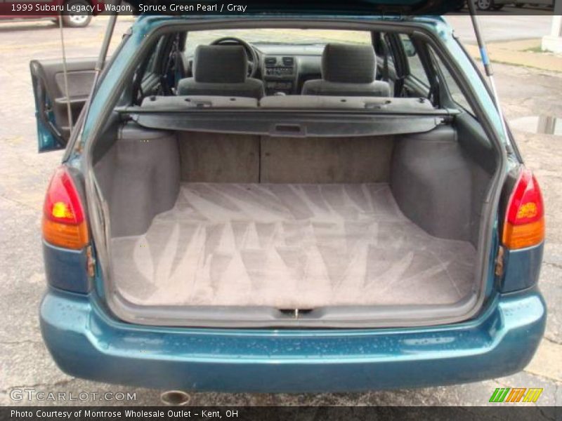 Spruce Green Pearl / Gray 1999 Subaru Legacy L Wagon