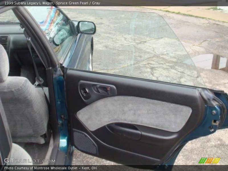 Spruce Green Pearl / Gray 1999 Subaru Legacy L Wagon