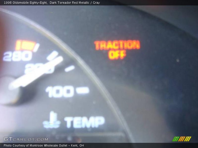 Dark Toreador Red Metallic / Gray 1998 Oldsmobile Eighty-Eight
