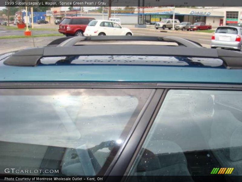 Spruce Green Pearl / Gray 1999 Subaru Legacy L Wagon