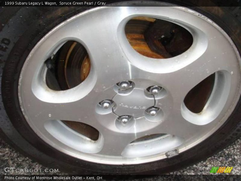 Spruce Green Pearl / Gray 1999 Subaru Legacy L Wagon