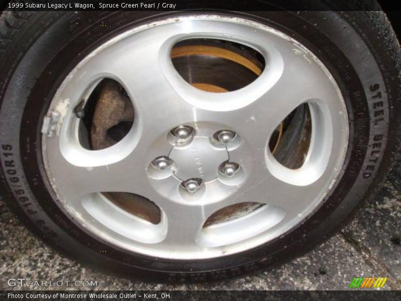 Spruce Green Pearl / Gray 1999 Subaru Legacy L Wagon