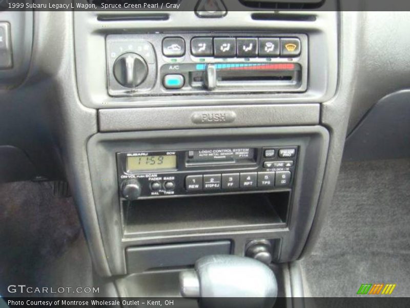 Spruce Green Pearl / Gray 1999 Subaru Legacy L Wagon