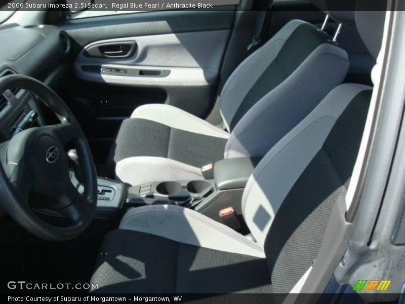 Regal Blue Pearl / Anthracite Black 2006 Subaru Impreza 2.5i Sedan