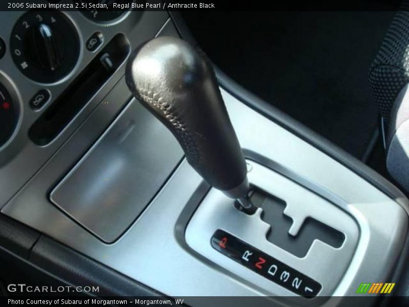 Regal Blue Pearl / Anthracite Black 2006 Subaru Impreza 2.5i Sedan