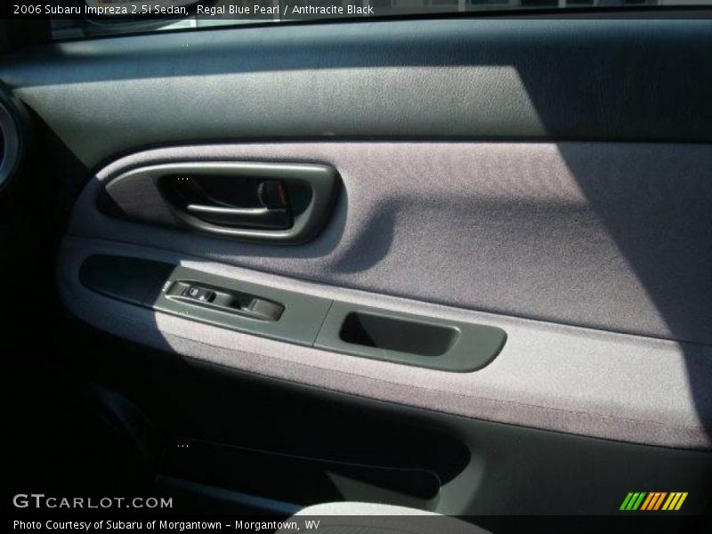 Regal Blue Pearl / Anthracite Black 2006 Subaru Impreza 2.5i Sedan
