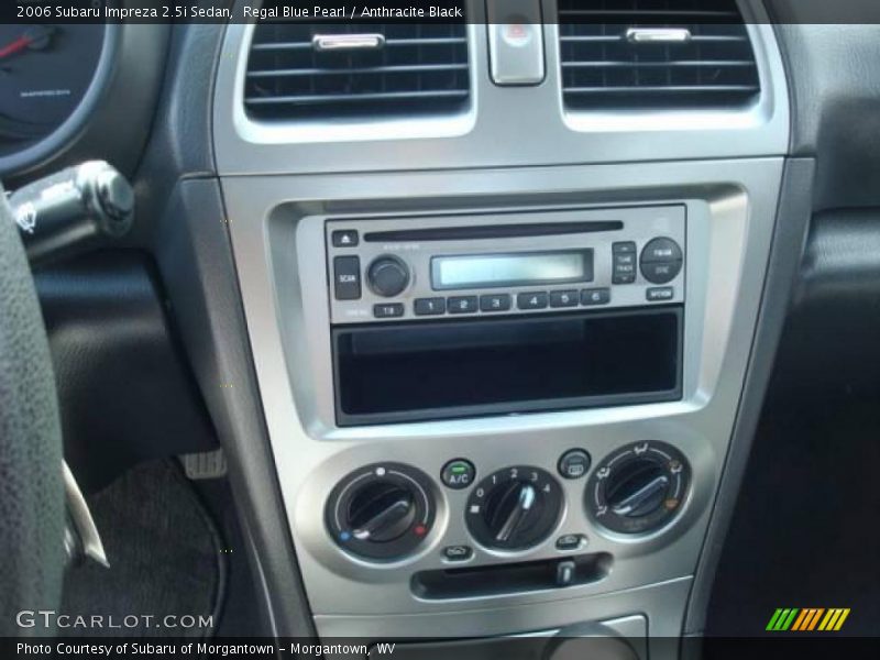 Regal Blue Pearl / Anthracite Black 2006 Subaru Impreza 2.5i Sedan