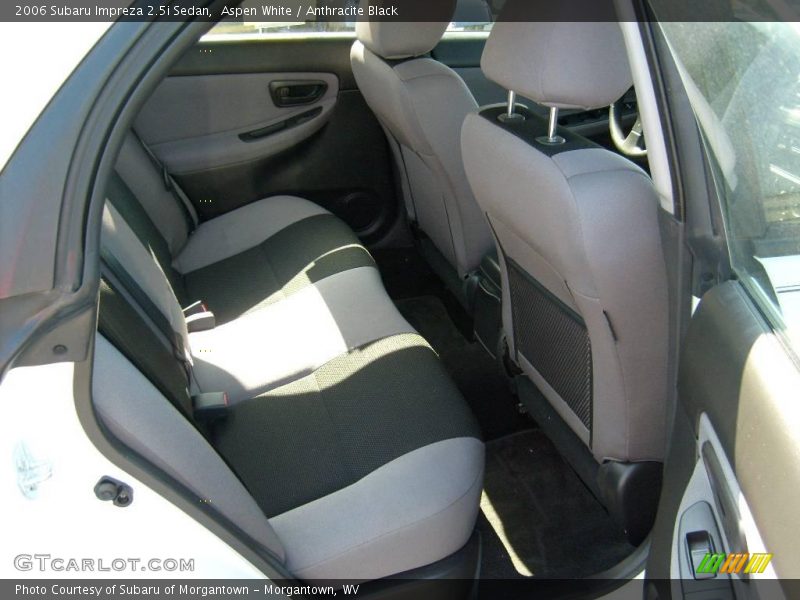 Aspen White / Anthracite Black 2006 Subaru Impreza 2.5i Sedan