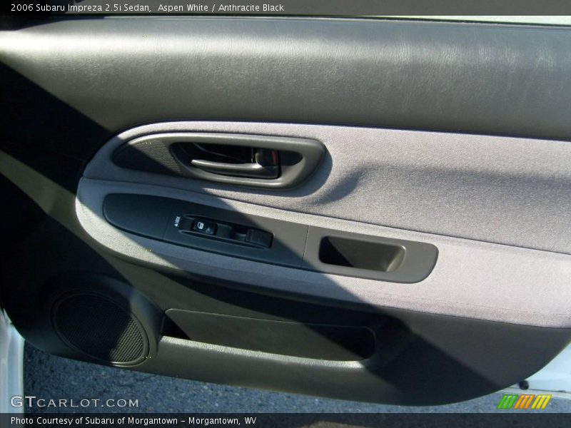 Aspen White / Anthracite Black 2006 Subaru Impreza 2.5i Sedan