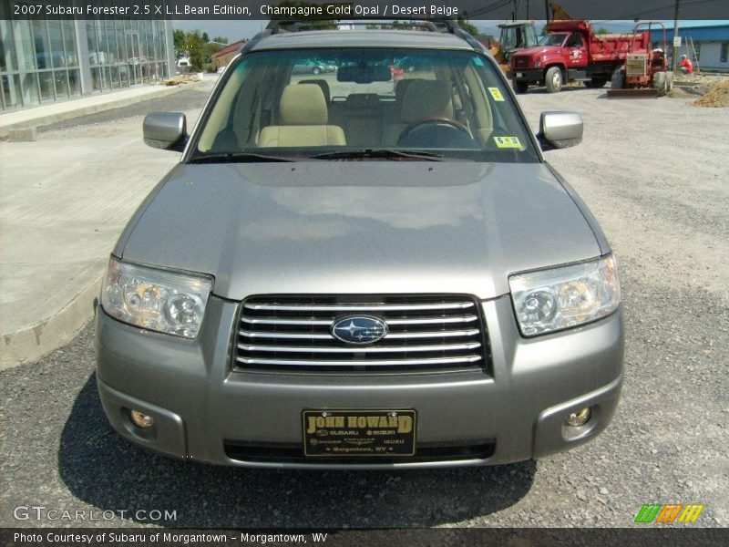 Champagne Gold Opal / Desert Beige 2007 Subaru Forester 2.5 X L.L.Bean Edition