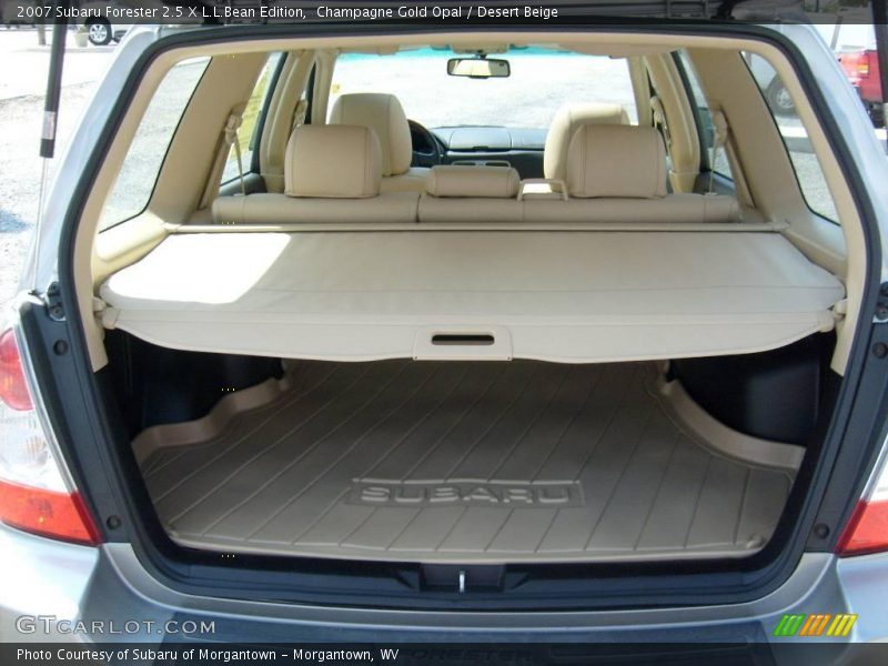 Champagne Gold Opal / Desert Beige 2007 Subaru Forester 2.5 X L.L.Bean Edition