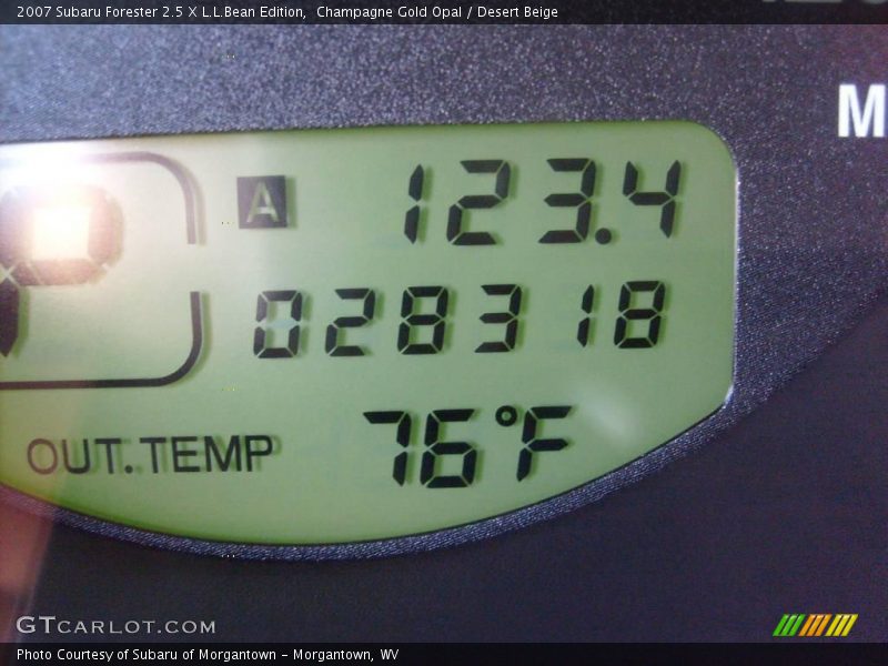 Champagne Gold Opal / Desert Beige 2007 Subaru Forester 2.5 X L.L.Bean Edition