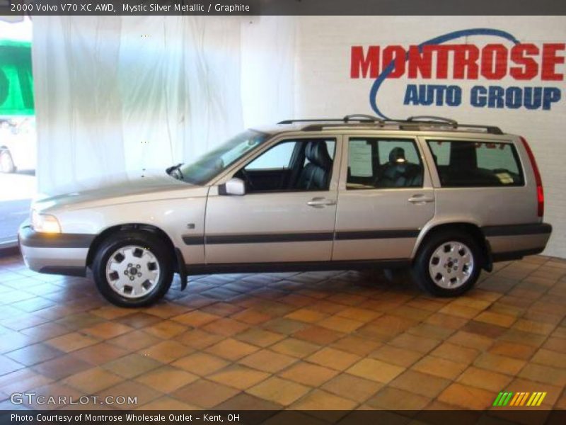 Mystic Silver Metallic / Graphite 2000 Volvo V70 XC AWD