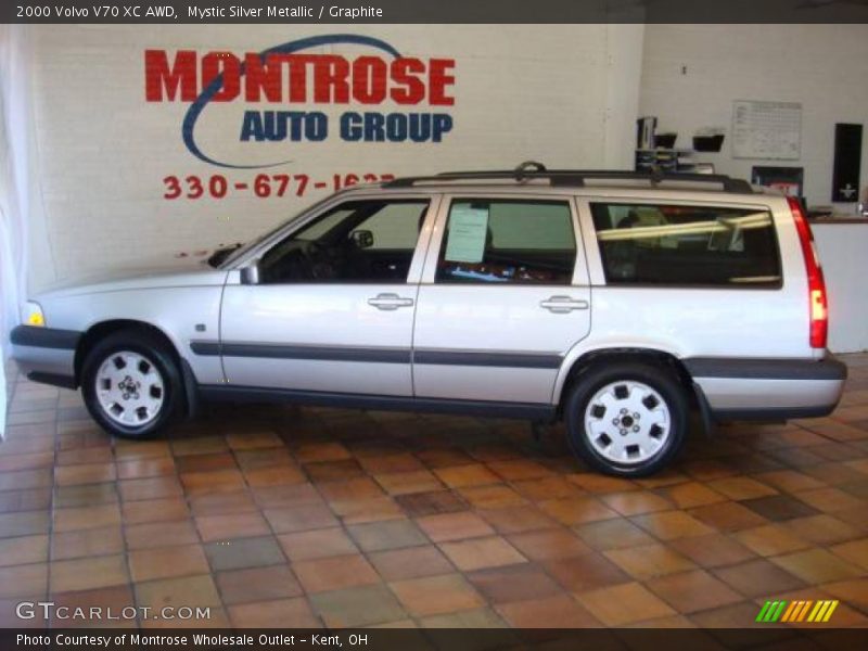 Mystic Silver Metallic / Graphite 2000 Volvo V70 XC AWD