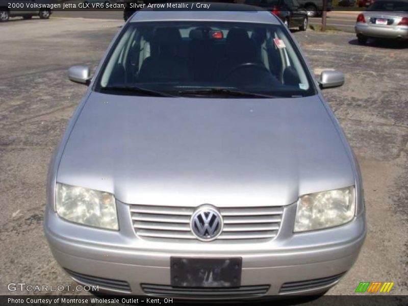 Silver Arrow Metallic / Gray 2000 Volkswagen Jetta GLX VR6 Sedan