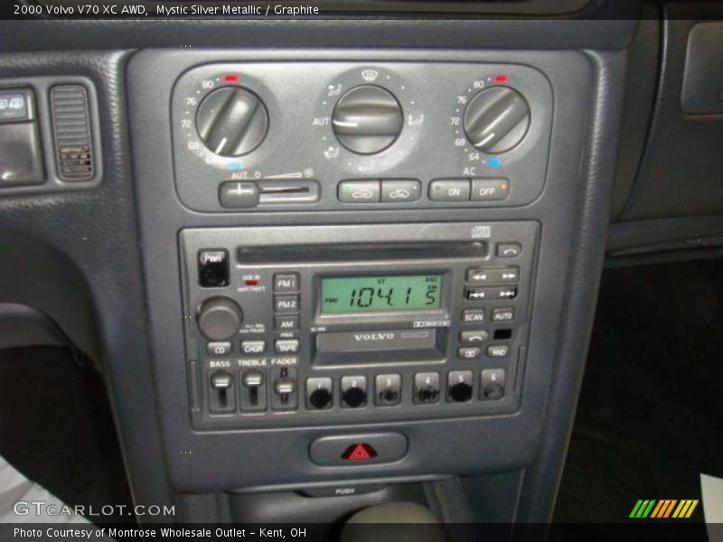 Mystic Silver Metallic / Graphite 2000 Volvo V70 XC AWD