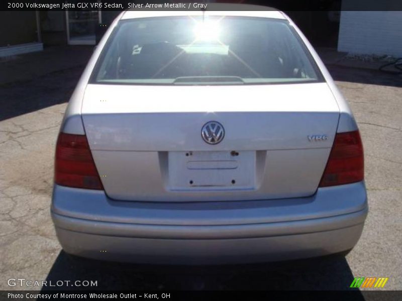 Silver Arrow Metallic / Gray 2000 Volkswagen Jetta GLX VR6 Sedan