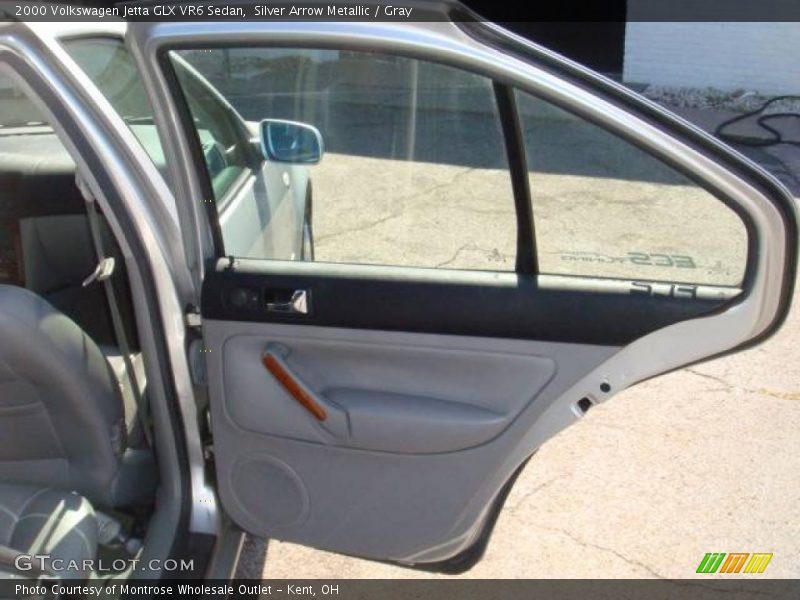 Silver Arrow Metallic / Gray 2000 Volkswagen Jetta GLX VR6 Sedan