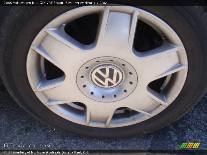 Silver Arrow Metallic / Gray 2000 Volkswagen Jetta GLX VR6 Sedan
