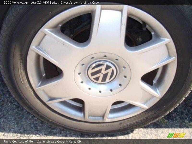 Silver Arrow Metallic / Gray 2000 Volkswagen Jetta GLX VR6 Sedan