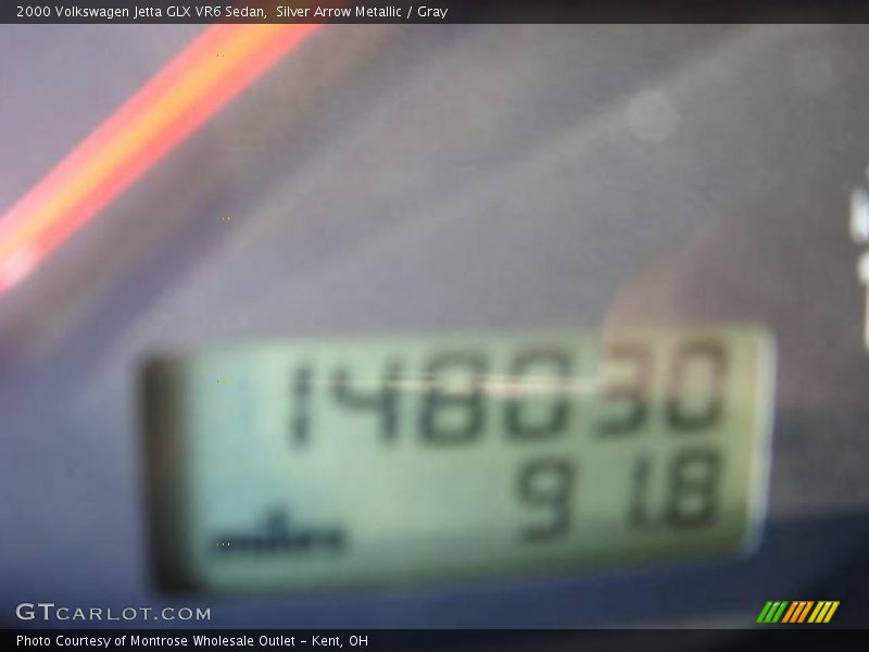 Silver Arrow Metallic / Gray 2000 Volkswagen Jetta GLX VR6 Sedan