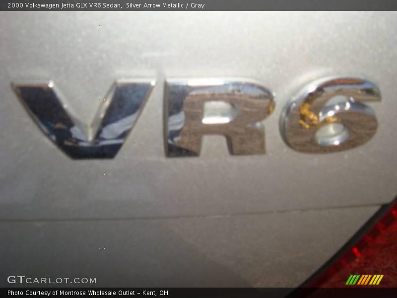 Silver Arrow Metallic / Gray 2000 Volkswagen Jetta GLX VR6 Sedan