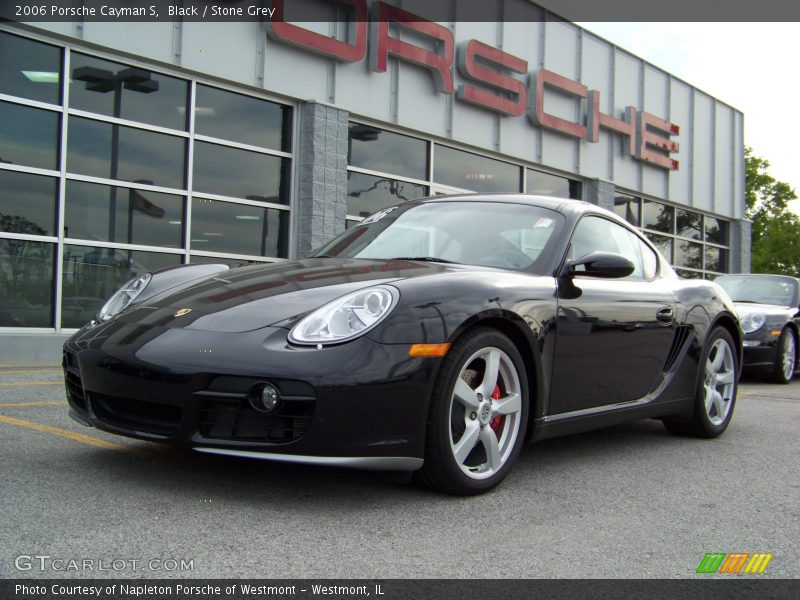 Black / Stone Grey 2006 Porsche Cayman S