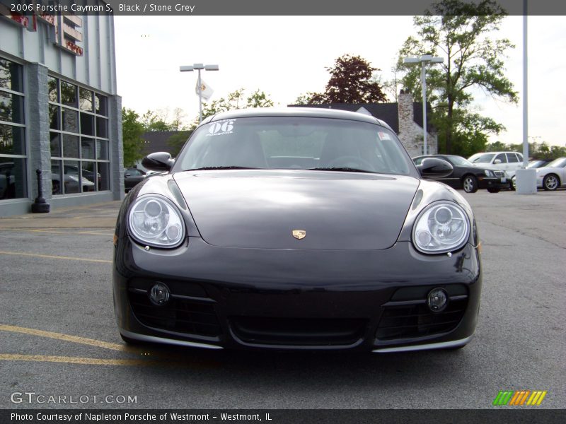 Black / Stone Grey 2006 Porsche Cayman S