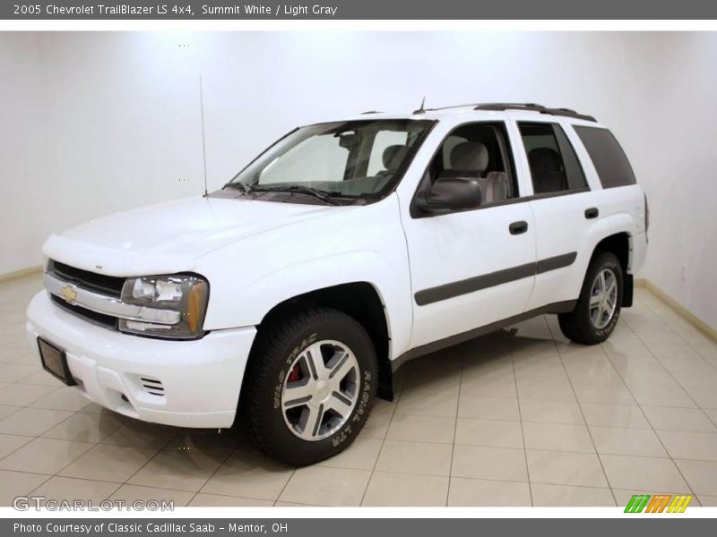 Summit White / Light Gray 2005 Chevrolet TrailBlazer LS 4x4