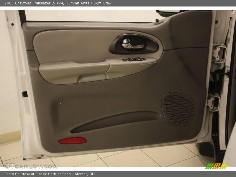 Summit White / Light Gray 2005 Chevrolet TrailBlazer LS 4x4