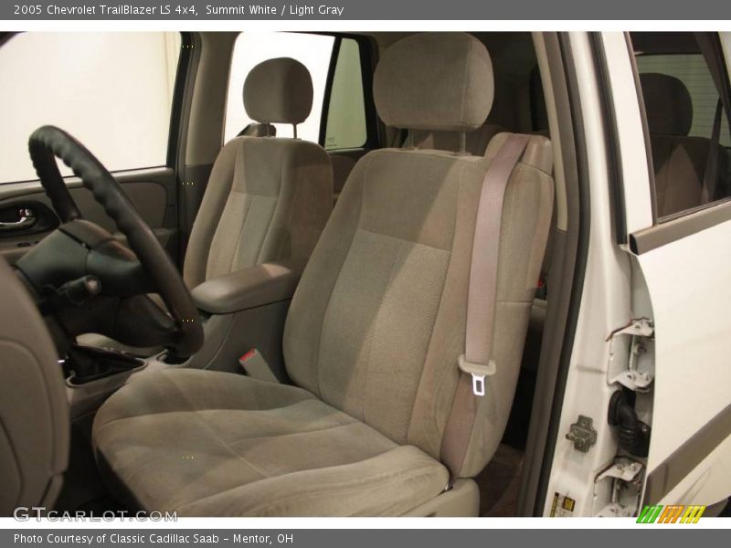 Summit White / Light Gray 2005 Chevrolet TrailBlazer LS 4x4