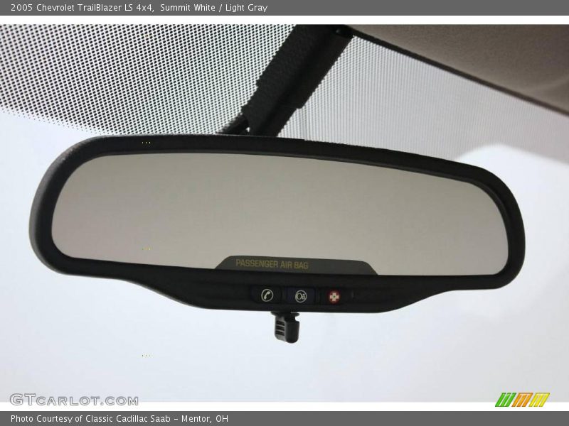 Summit White / Light Gray 2005 Chevrolet TrailBlazer LS 4x4