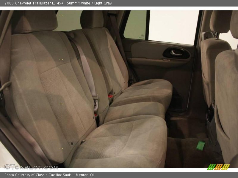 Summit White / Light Gray 2005 Chevrolet TrailBlazer LS 4x4