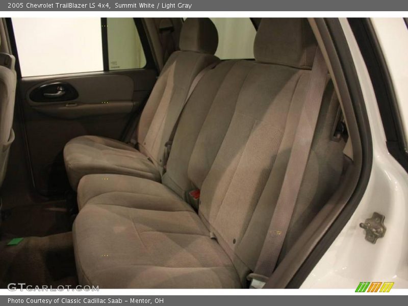 Summit White / Light Gray 2005 Chevrolet TrailBlazer LS 4x4