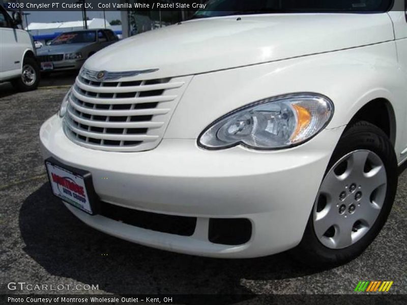 Cool Vanilla White / Pastel Slate Gray 2008 Chrysler PT Cruiser LX