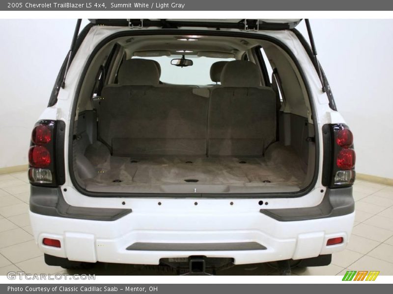 Summit White / Light Gray 2005 Chevrolet TrailBlazer LS 4x4