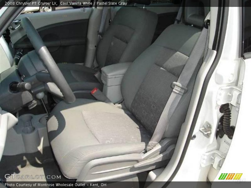 Cool Vanilla White / Pastel Slate Gray 2008 Chrysler PT Cruiser LX