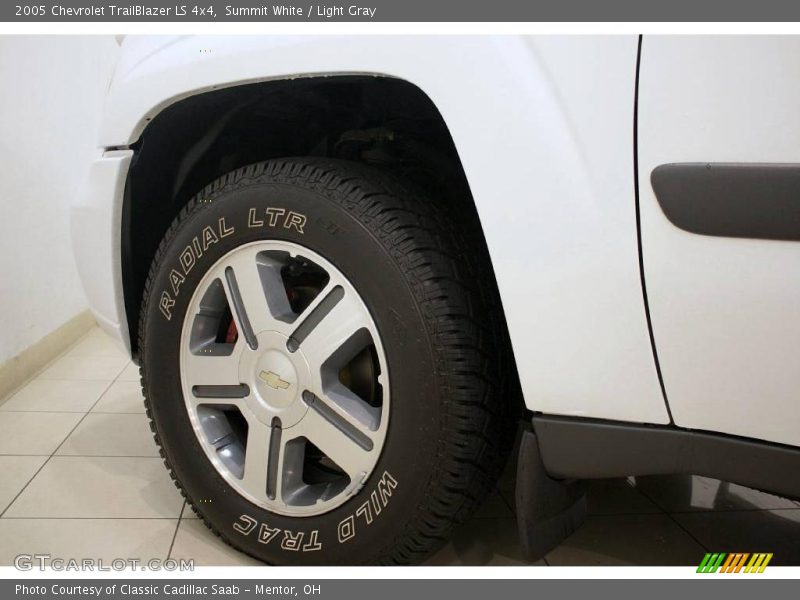 Summit White / Light Gray 2005 Chevrolet TrailBlazer LS 4x4