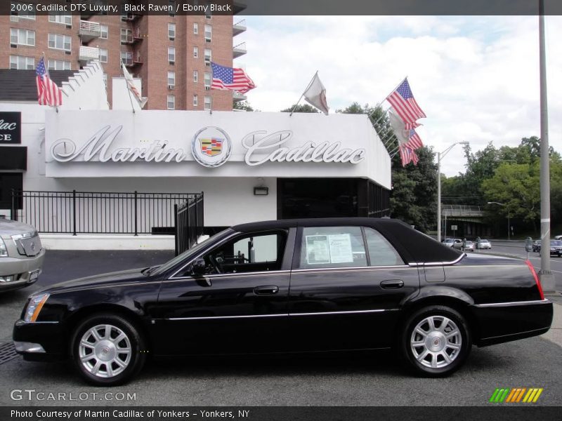 Black Raven / Ebony Black 2006 Cadillac DTS Luxury