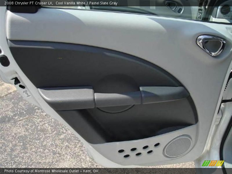Cool Vanilla White / Pastel Slate Gray 2008 Chrysler PT Cruiser LX