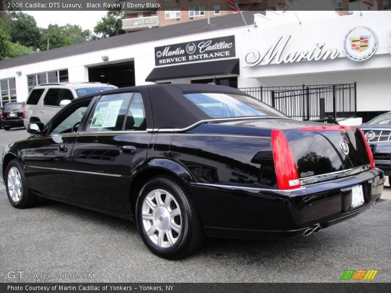 Black Raven / Ebony Black 2006 Cadillac DTS Luxury