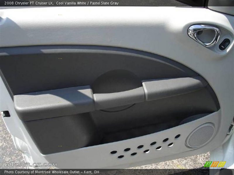 Cool Vanilla White / Pastel Slate Gray 2008 Chrysler PT Cruiser LX