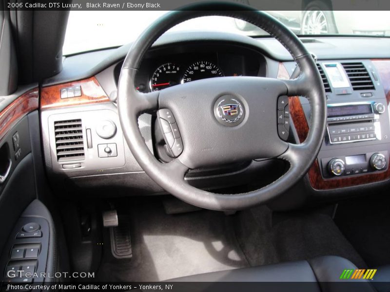 Black Raven / Ebony Black 2006 Cadillac DTS Luxury