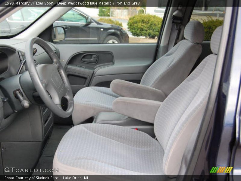 Deep Wedgewood Blue Metallic / Portland Grey 1999 Mercury Villager Sport