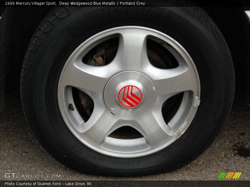 Deep Wedgewood Blue Metallic / Portland Grey 1999 Mercury Villager Sport