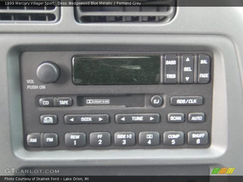 Deep Wedgewood Blue Metallic / Portland Grey 1999 Mercury Villager Sport
