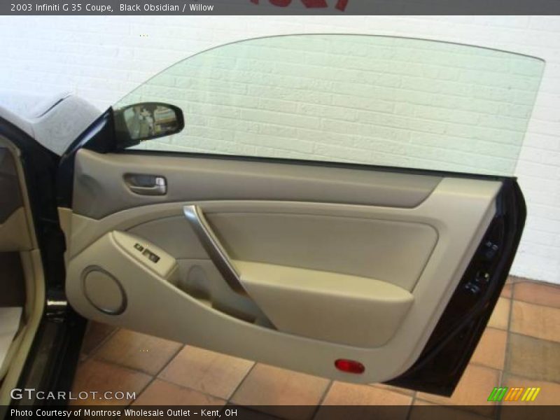 Black Obsidian / Willow 2003 Infiniti G 35 Coupe